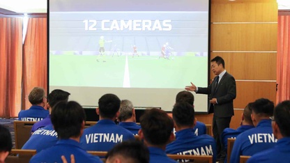 ĐT Việt Nam tiếp cận công nghệ bắt việt vị bán tự động ở Asian Cup