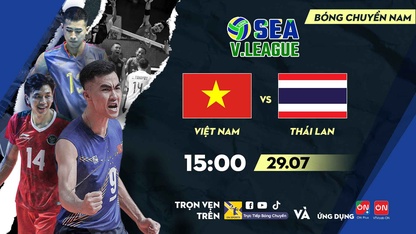 Link trực tiếp bóng chuyền Việt Nam vs Thái Lan, giai đoạn 2 SEA V.League 2023