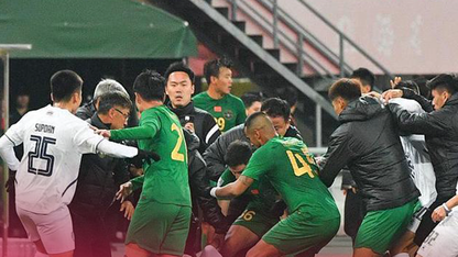 CLB Thái Lan và Trung Quốc hỗn chiến ở AFC Champions League