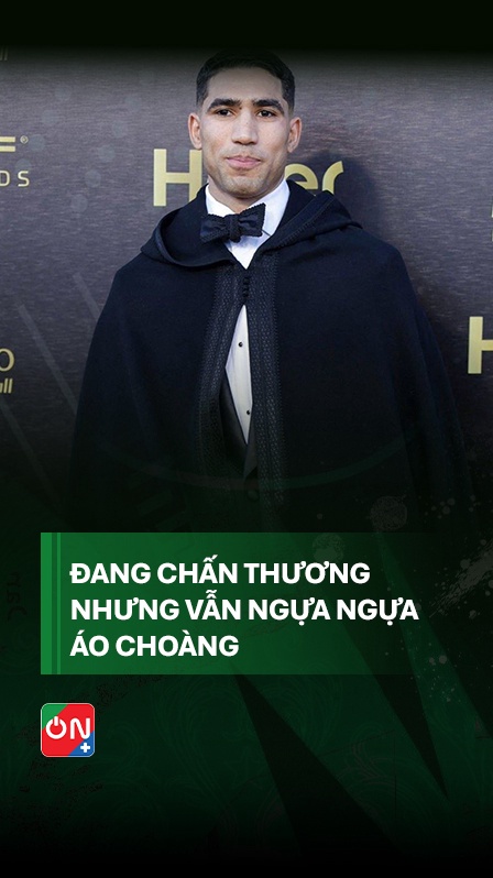 Hakimi Trong Buổi Lễ Trao Giải Của Châu Phi