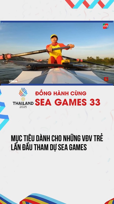 Mục tiêu cho VĐV trẻ lần đầu tham dự Sea Games 33