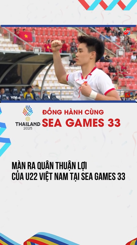 Màn ra quân thuận lợi của U22 Việt Nam