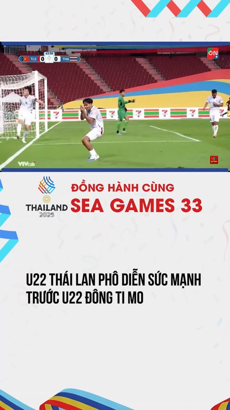 U22 Thái Lan phô diễn sức mạnh  