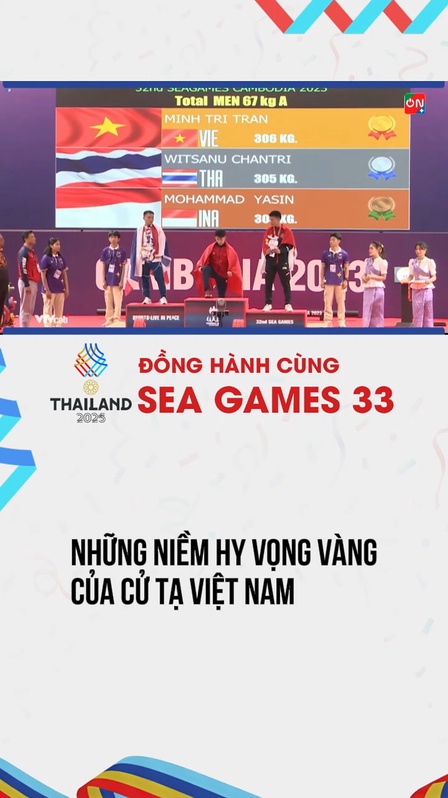 Những niềm hy vọng vàng của Cử tạ Việt Nam