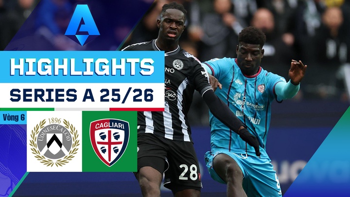 Udinese - Cagliari | Vòng 6 | Serie A 25/26