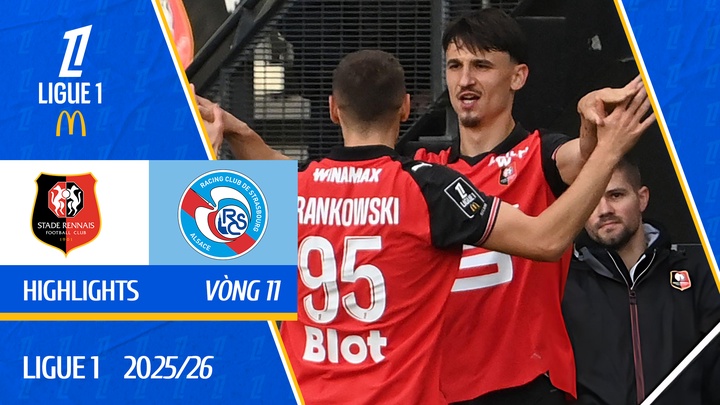 Rennes - Strasbourg | Vòng 11 | Ligue 1 25/26
