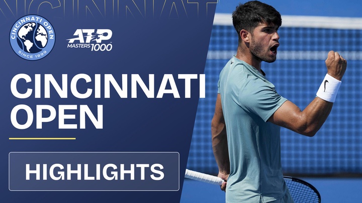 Andrey Rublev - Carlos Alcaraz | Tứ kết 3 | ATP Tour 1000 Cincinnati Open 2025