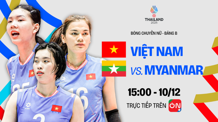 Việt Nam - Myanmar | Vòng Bảng - Bóng Chuyền Nữ | SEA Games 33