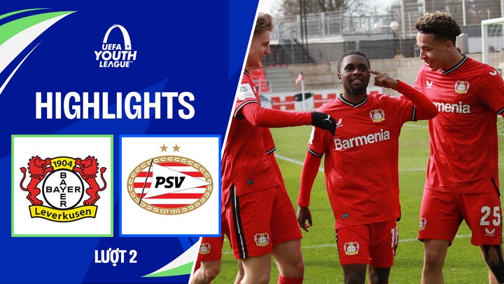 U19 Bayer Levekusen - U19 PSV | Lượt 2 | UEFA Youth League 25/26