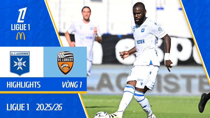 Auxerre - Lorient  | Vòng 1 | Ligue 1 2025/26