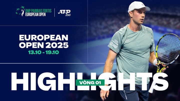 Fonseca - Van De Zandschulp | Vòng 1 | ATP Tour 250 European Open 2025