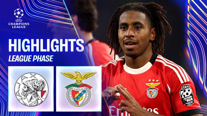Ajax - Benfica | Lượt 5 - League Phase | UEFA Champions League 25/26