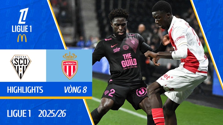 Angers - AS Monaco | Vòng 8 | Ligue 1 25/26