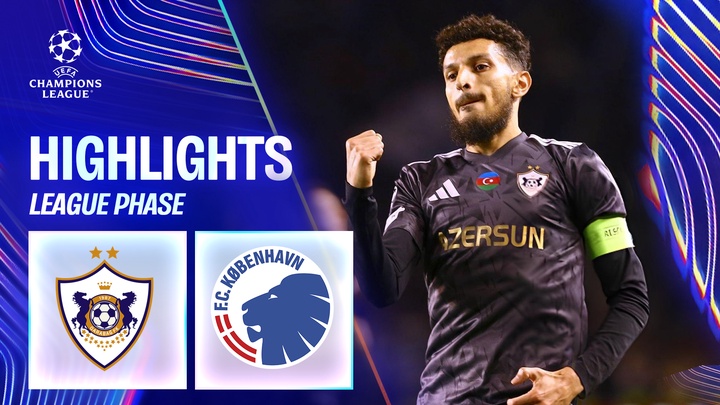 Qarabağ - Copenhagen | Lượt 2 - League Phase | UEFA Champions League 25/26