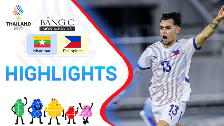 U22 Myanmar - U22 Philippines | Bảng C - Bóng Đá Nam | SEA Games 33