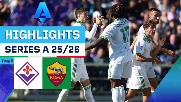 Fiorentina - AS Roma | Vòng 6 | Serie A 25/26