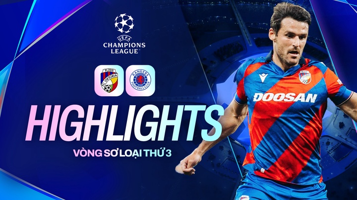 Viktoria Plzen - Rangers | Lượt về - vòng sơ loại thứ 3 | UEFA Champions League 25/26