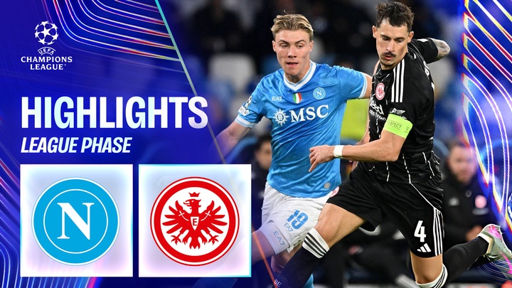 Napoli - Eintracht Frankfurt | Lượt 4 - League Phase | UEFA Champions League 25/26