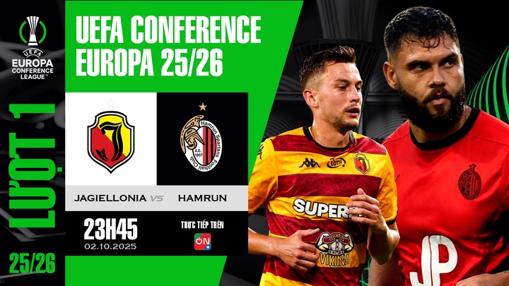Jagiellonia - Hamrun | Lượt 1 - League Phase | UEFA Conference League  25/26