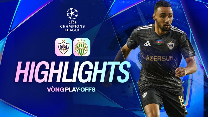 Qarabag - Ferencvarosi | Lượt về - Play-offs | UEFA Champions League 25/26