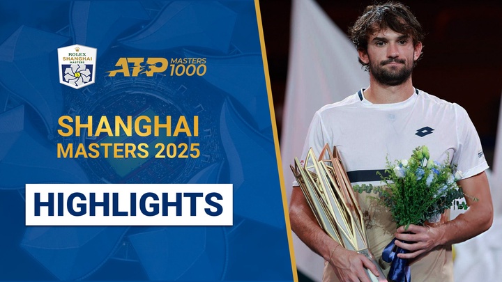 Valentin Vacherot - Arthur Rinderknech | Chung Kết | ATP Tour 1000 Shanghai Masters 2025