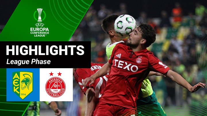 AEK Larnaca - Aberdeen | Lượt 3 - League Phase | UEFA Conference League 25/26