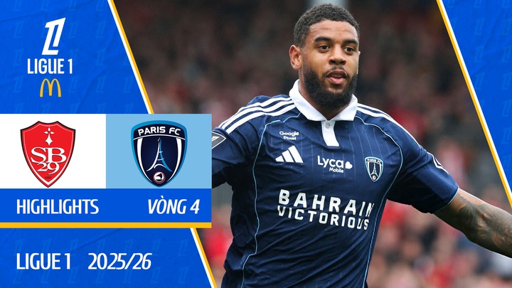 Brest - Paris  | Vòng 4 | Ligue 1 25/26