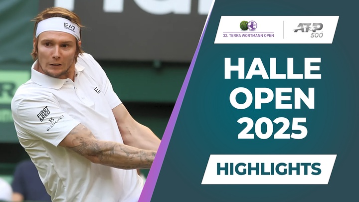 Alexander Bublik vs. Karen Khachanov | Halle Open 2025