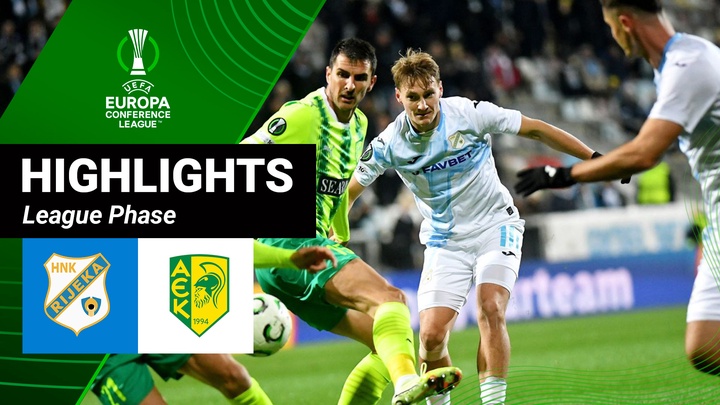 Rijeka - AEK Larnaca | Lượt 4 - League Phase | UEFA Conference League 25/26