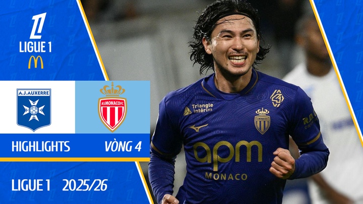Auxerre - AS Monaco  | Vòng 4 | Ligue 1 2025/26