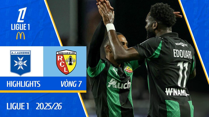 Auxerre - Lens | Vòng 7 | Ligue 1 25/26