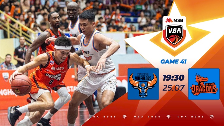Hanoi Buffaloes vs Danang Dragons | Game 41 - VBA 2025 | Tường thuật