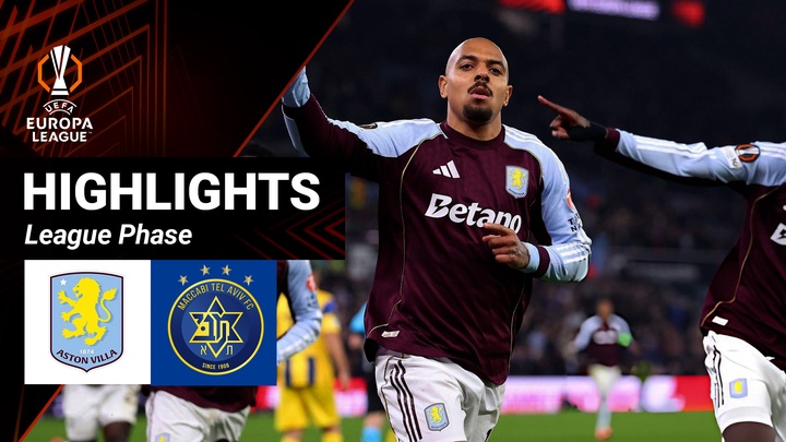 Aston Villa - Maccbi Tel Aviv | Lượt 4 - League Phase | UEFA Europa League 25/26