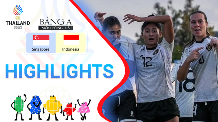 Singapore - Indonesia | Bảng A - Bóng Đá Nữ | SEA Games 33
