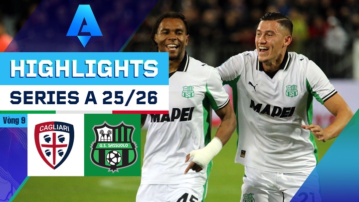 Cagliari - Sassuolo | Vòng 9 | Serie A 25/26
