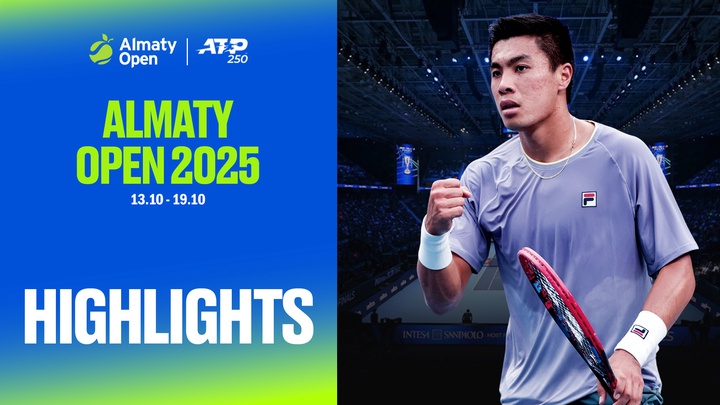 Brandon Nakashima - Hamad Medjedovic | Vòng 1 | ATP Tour 250 Almaty Open 2025