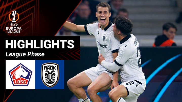 Lille vs PAOK | Lượt 3 - League Phase | UEFA Europa League 25/26