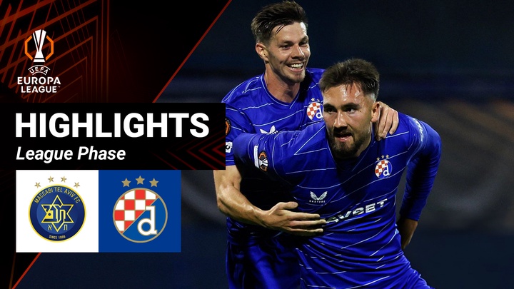 Maccabi Tel Aviv - Dinamo Zagreb | Lượt 2 - League Phase | UEFA Europa League 25/26