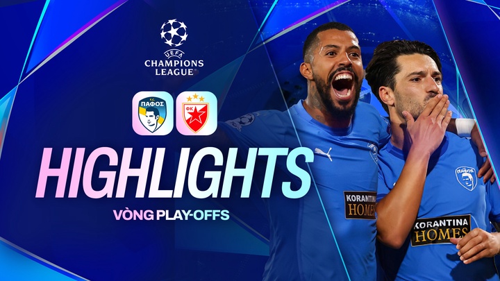 Pafos - Sao Đỏ Belgrade | Lượt về - Play-offs | UEFA Champions League 25/26
