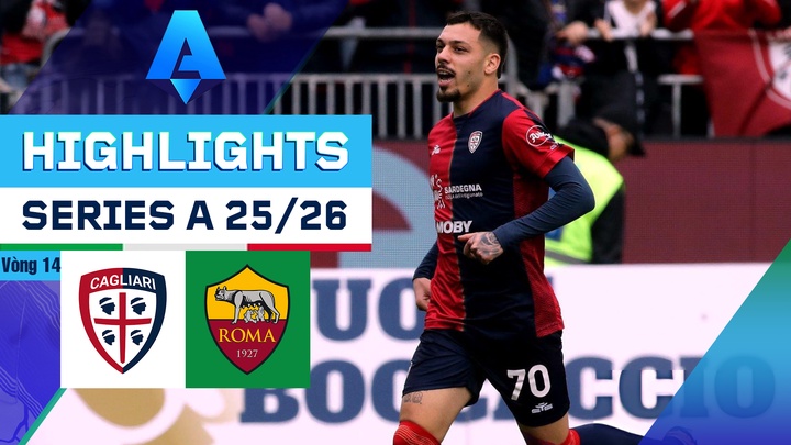 Cagliari - AS Roma | Vòng 14 | Serie A 25/26