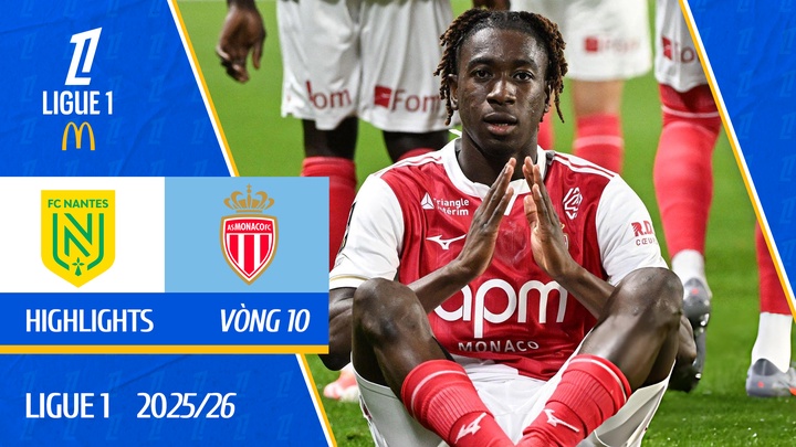 Nantes - AS Monaco | Vòng 10 | Ligue 1 25/26