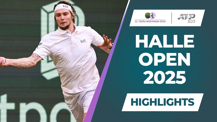 Alexander Bublik vs. Tomas Machac | Halle Open 2025