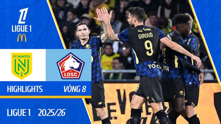 Nantes - Lille | Vòng 8 | Ligue 1 25/26