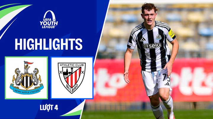 U19 Newcastle - U19 Athletic Bilbao | Lượt 4 | UEFA Youth League 25/26