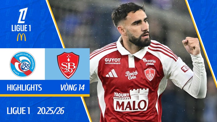 Strasbourg - Brest | Vòng 14 | Ligue 1 25/26