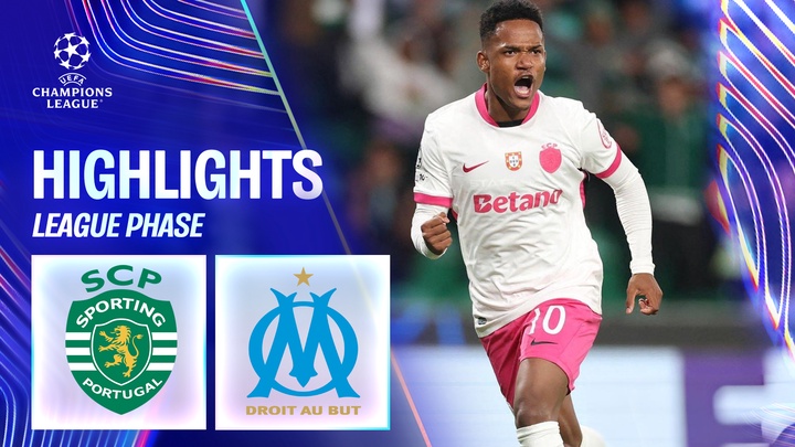 Sporting CP - Marseille | Lượt 3 - League Phase | UEFA Champions League 25/26