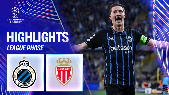 Club Brugge - As Monaco | Lượt 1 - League Phase | UEFA Champions League 25/26