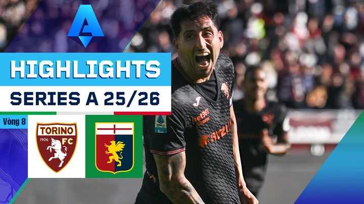 Torino - Genoa | Vòng 8 | Serie A 25/26