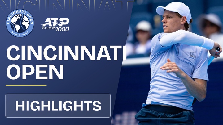 Jannik Sinner - Felix Auger-Aliassime | Tứ kết 1 | ATP Tour 1000 Cincinnati Open 2025