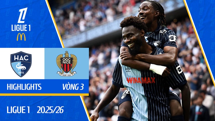 Le Havre - Nice | Vòng 3 | Ligue 1 25/26